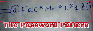 Example of an easy but strong password pattern