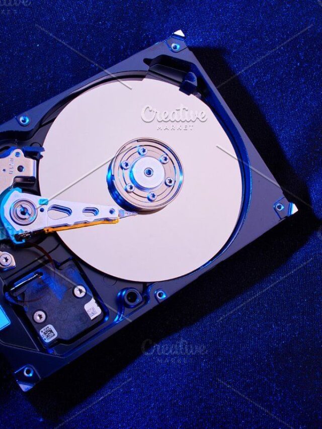 Conventional computer hard disk drive hdd featuring background, backup, and